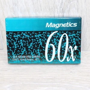Magnetics 60x Blank Cassette Tapes High Speed Dubbing 60 Min IECI Type 1 - Picture 1 of 6