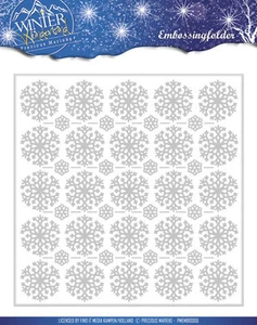 Prägeschablone / Embossing Folder  - Winter Wonderland  (PMEMB10006) - Bild 1 von 1