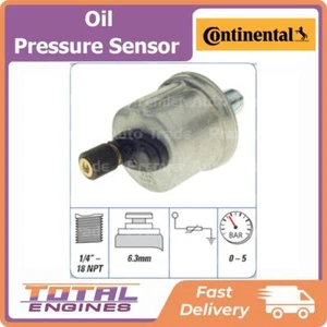 Continental Oil Pressure Sensor for Gauge fits Holden Calais VK 5.0L V8 308 - Picture 1 of 2
