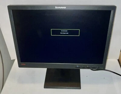 Lenovo LT1952p Widescreen 19" LCD Monitor VGA DVI DP 03X7911 LT1952pwD 2448-MB6 - Image 1 of 4