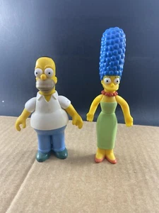 1990 The Simpsons, Homer & Marge, Jesco Toys, COMBINE SHIP $1 - Picture 1 of 9