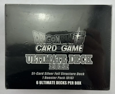 Dragon Ball Super Ultimate Deck 2022 Kartenspiel Brandneu Sealed KOSTENLOSER VERSAND - Bild 1 von 4