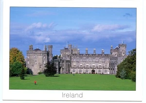 Wunderschöne historische mittelalterliche Kilkenny Castle Irland Postkarte - Bild 1 von 4