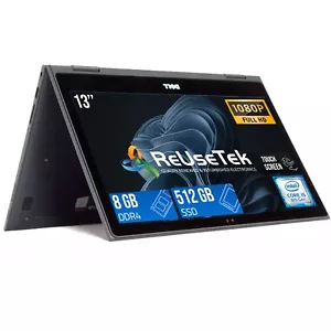 Dell Latitude 3390 2-in-1 Touch 13" Intel i5-8350U 8GB RAM 512GB SSD Win 11 Pro - Picture 1 of 20