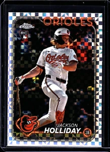 Jackson Holliday 2024 Topps Chrome Update #USC200 X-Fractor Rookie - Foto 1 di 2