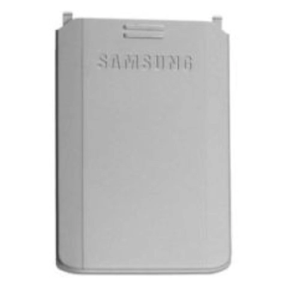 GENUINA Samsung SGH-T509 CUBIERTA DE BATERÍA Puerta PLATA Candybar GSM Teléfono Celular Trasero Foto 1 de 1