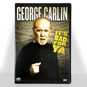 George Carlin: It's Bad For Ya (DVD, 2008, Widescreen)  68 Minutes ! - Picture 1 of 3