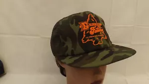 Vtg GOLDEN KEY FUTURA Arrow Rest CAMO Snapback Mesh Hat/Cap NOIS USA MADE - Picture 1 of 6