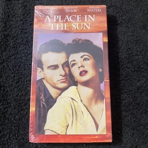 A Place in the Sun (VHS, 1996) New Sealed VHS 1951 Film Elizabeth Taylor - Picture 1 of 4