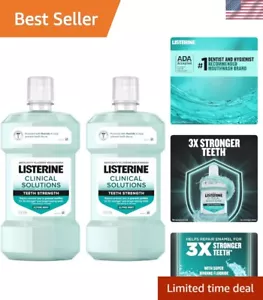 1L Clinical Solutions Mouthwash - Strengthen Teeth & Repair Enamel, Mint Flavor - Picture 1 of 9