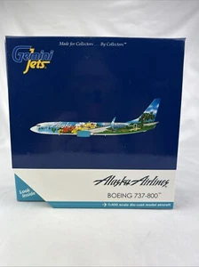 1:400 Gemini Jets GJASA1358 Alaska Airlines Boeing 737-800 Spirit Of The Islands - Picture 1 of 15