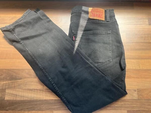 Levi's Men's 502 Taper Jeans, First Impressions Adv, 36W / 32L Black - Picture 1 of 4