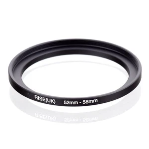 52-58 mm Step-Up Metall Adapterring / 52 mm Objektiv auf 58 mm Zubehör 52 auf 58 mm RIN - Bild 1 von 3