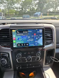 For RAM Truck 2013-2019 Apple CarPlay Android Auto GPS Navi Radio Head Unit - Picture 1 of 21
