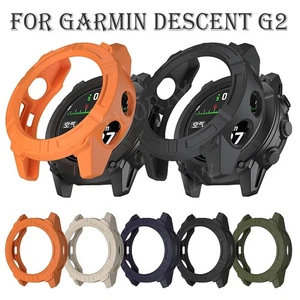 Pour Garmin Descent G2 Smart Watch Housse de protection TPU Watch Case de remplacement - Photo 1 sur 44