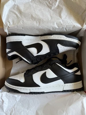 Nike Dunk Low retrô branco/preto masculino EUA 10 novo em folha com caixa DD1391 100 - Imagem 1 de 4