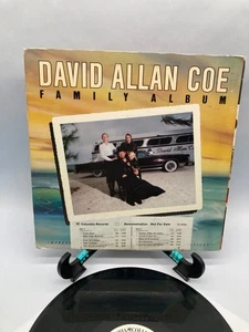 David Allan Coe Family Album Vintage Vinyl LP 1978 Columbia Promo Record KC35306 - Picture 1 of 6