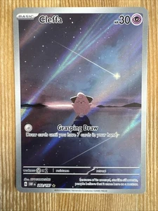 Cleffa - 202/197 - Pokemon Obsidian Flames Illustration Rare Card NM - Picture 1 of 2