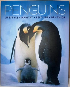 Penguins BKA 2007 Illustrated Wildlife Photography Hardcover Book EUC! 🍀 - Foto 1 di 3