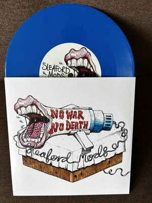 Megaton Sleaford Mods Blue 7” Vinyl Record New Mint Unplayed - Image 1 of 2