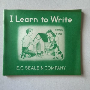 Vintage 1963:  I Learn to Write - BOOK 2  - EDITION E.C Seale - Picture 1 of 4
