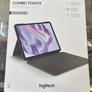 New Sealed Logitech COMBO TOUCH keyboard Folio FOR iPad PRO 13-inch M4 Black - Picture 1 of 2