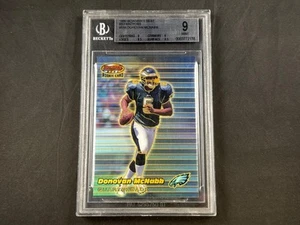 1999 BOWMAN'S BEST DONOVAN MCNABB #118 ROOKIE REFRACTORS 101/400 RC BGS 9 MINT - Picture 1 of 3