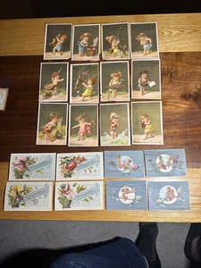 Lot of 20 Victorian Trading Cards Varying Condition. Check Condition.  5A - Picture 1 of 8