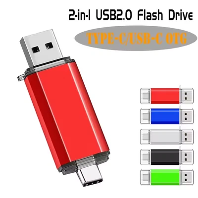 USB Stick 2TB 1TB 512 GB 256 GB 128 GB 64GB 32GB 16GB 8GB 4 GB Usb Typ C OTG - Bild 1 von 4