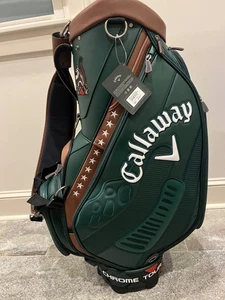 LIMITED 2025 CALLAWAY US OPEN OAKMONT STAFF TOUR GOLF BAG WITH 5 HEADCOVERS - Picture 1 of 15
