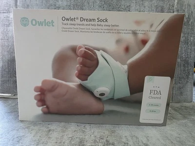 Owlet Dream Sock - Smart Baby Monitor - Foot Sensor to Track Heartbeat -  - Image 1 of 4