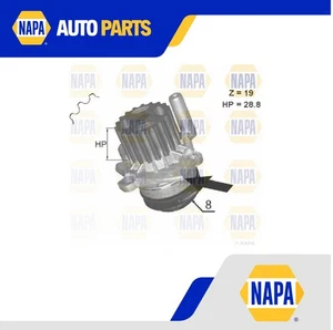 Water Pump fits AUDI A4 B8 2.0D 08 to 15 Coolant NAPA 03L121011 03L121011C New - Picture 1 of 2