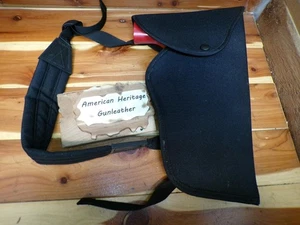 #3 Uncle Mikes Across Chest Holster Scoped for CASULL & S/A D/A Revolver to 6.5" - Picture 1 of 7