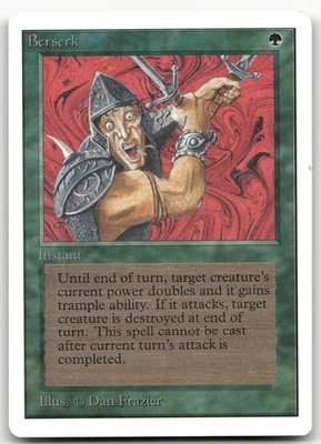 Berserk (NM) Unlimited Edition 2ED Magic MTG - Image 1 of 2