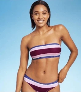 Damen Panorama Bandeau Bikini - Kona Sol Multi Größe XS - Bild 1 von 2
