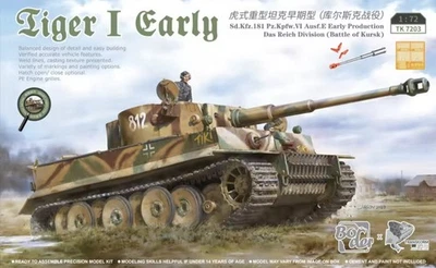 TRANSFORM TK7203 1/72 Set for Tiger I Early Version Kursk 1943 Model Kit - Image 1 of 4