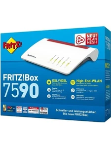 AVM FRITZ!Box 7590 weiß | Zustand: Gut - Bild 1 von 4