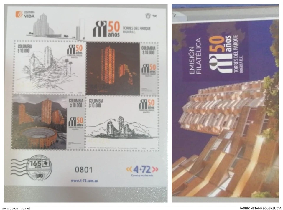 2024 COLOMBIA, ARCHITECTURE, HERITAGE, LAS TORRES DEL PARQUE - RESIDENTIAL COMPL - Image 1 of 1