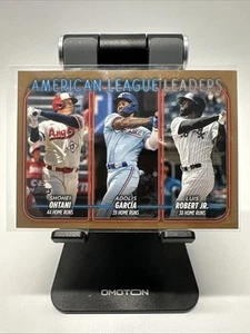 2024 Topps Serie 1 - Líderes de Liga Shohei Ohtani, Luis Robert, Adolis 921/2024 - Imagen 1 de 6