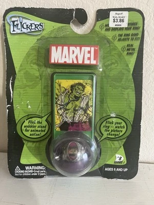Anillo de peltre cambiante de imagen Hulk #8 serie parpadeante de Marvel Comics 2004 NUEVO Foto 1 de 4