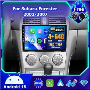 🌟For Subaru Forester 2002-07🌟Android 15 Car Stereo Navigation GPS CarPlay 64GB - Bild 1 von 18