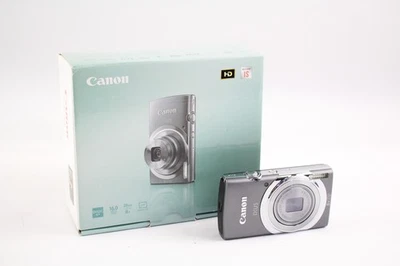 Canon IXUS 150 Digital Compact Camera Working w/ 8x IS Zoom Lens - Image 1 of 4