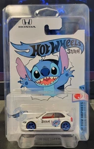 Hot Wheels Stitch Honda EK9 Civic Typr R Custom BT Diecast EXCLUSIVE - Picture 1 of 6