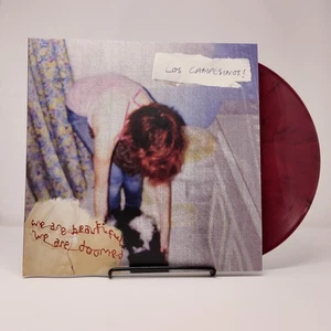 Los Campesinos! – We Are Beautiful, We Are Doomed - Red Marble Vinyl 1LP VMP OBI - Picture 1 of 13