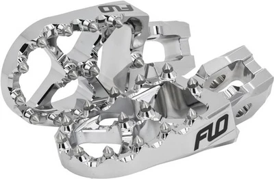 Flo Motorsports Pro Series Footpegs - SX Chrome Motorcycle Street FPEG-795-2CR - Image 1 of 3