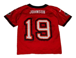 Vintage Nike Tampa Buccaneers Keyshawn Johnson Football Jersey #19 BOYS 5 Mint! - Picture 1 of 1