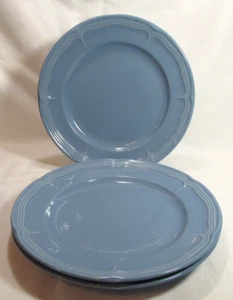 Ten Strawberry Street Japan FRENCH COUNTRY BLUE Three (3) Dinner Plates GC - Picture 1 of 8