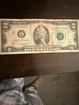 2 dollar bill 2013 series - Image 1 of 2