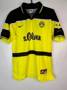 CAMISETA DE FUTBOL LOCAL BORUSSIA DORTMUND 1997 1998 NIKE Niños Talla XL - Imagen 1 de 5