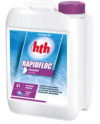 HTH RAPIDFLOC Liquide - 3L | Floculant Liquide